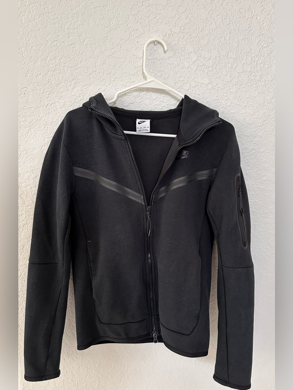 Nike Sportswear Tech Fleece Windrunner Full-Zip Hoodie Black XS